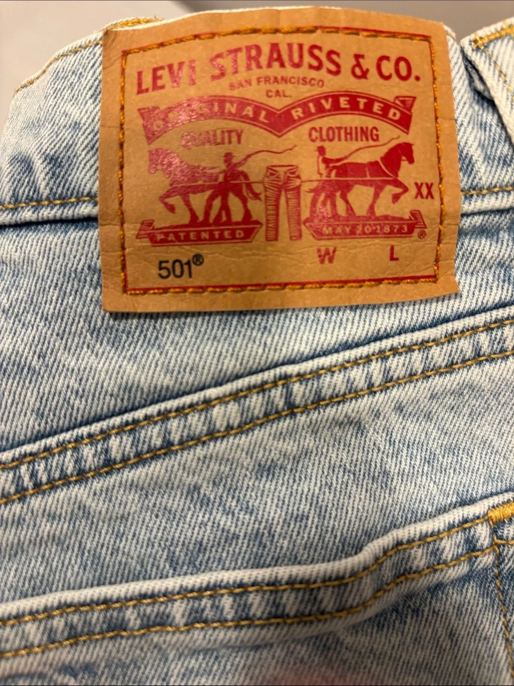 Levi’s Denim Cutoff Shorts
